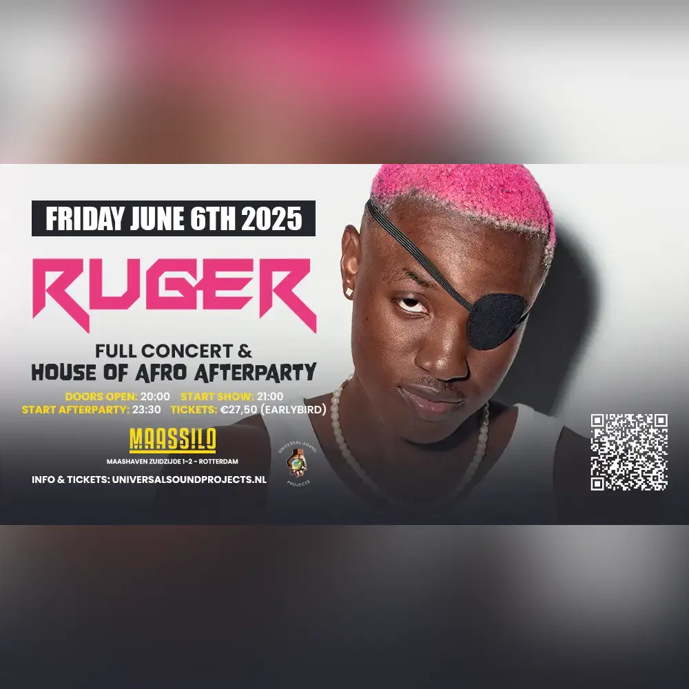 RUGER CONCERT & HOUSE OF AFRO